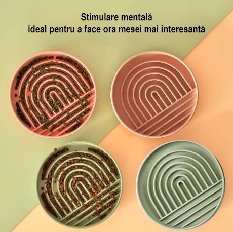 Bol MunchMaster pentru hrănire lentă - animale de companie